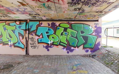 Graffiti Wall - Photo by DKO - power, erfurt, wof