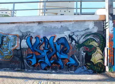 Graffiti Wall - Photo by DKO - erfurt, wof, dko