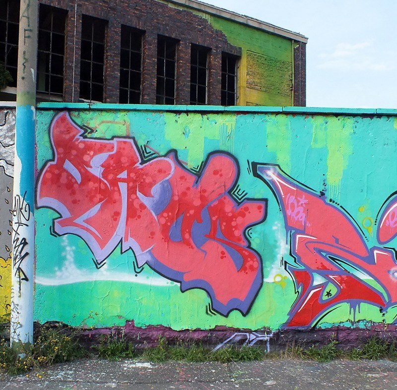 Graffiti Wall - Photo by DKO - dko, erfurt, wof (2015)