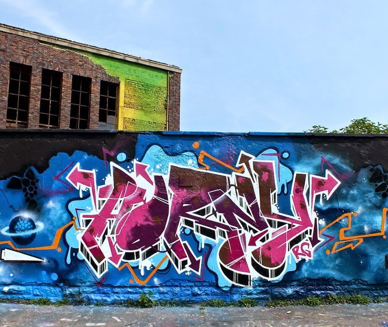 Graffiti Wall - Photo by DKO - dko, erfurt, wof