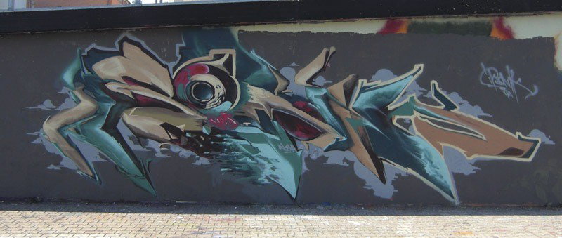 Graffiti Wall - Photo by DKO - dko, erfurt, wof