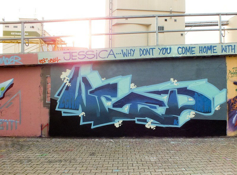 Graffiti Wall - Photo by DKO - dko, erfurt, wof (2015)