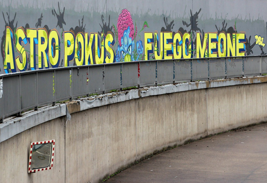 Graffiti Wall - Photo by DKO - Ratswegkreisel, ffm, frankfurt