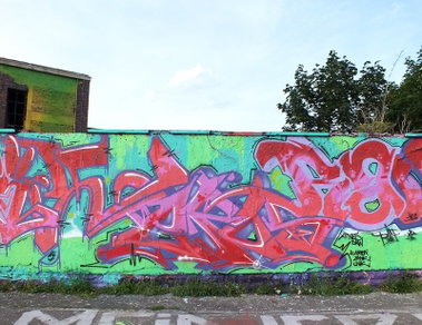 Graffiti Wall - Photo by DKO - dko, erfurt, wof (2015)