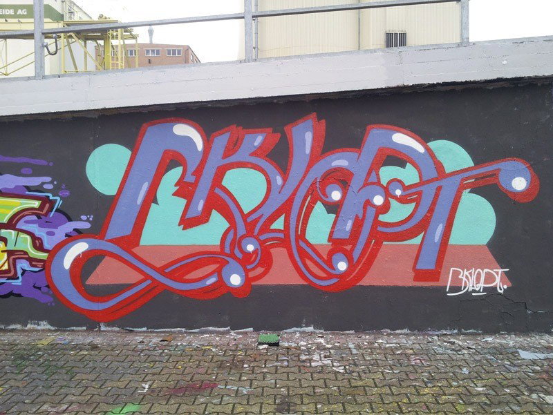 Graffiti Wall - Photo by DKO - dko, erfurt, wof