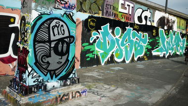 Graffiti Wall - Photo by DKO - ffm, rtwgkrsl, wof