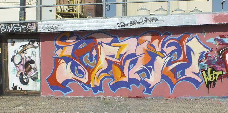 Graffiti Wall - Photo by DKO - dko, erfurt, wof
