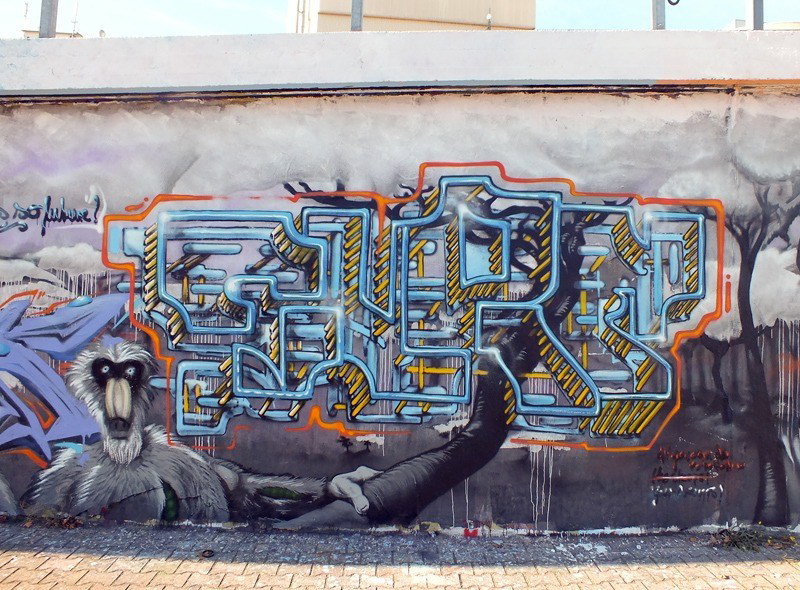 Graffiti Wall - Photo by DKO - erfurt, wof, dko