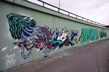 Graffiti Wall - Photo by DKO - dko, ffm, ratwegskeisel