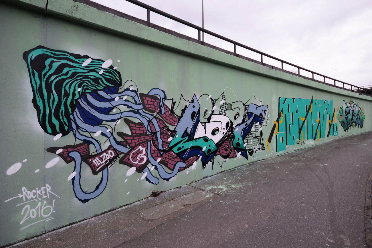 Graffiti Wall - Photo by DKO - dko, ffm, ratwegskeisel