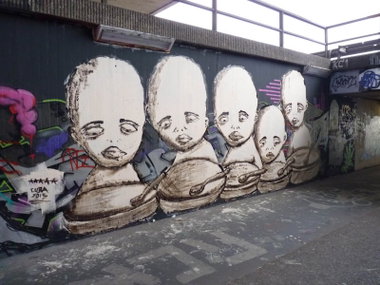 Graffiti Wall - Photo by DKO - dko, ratwegskreisel, ffm