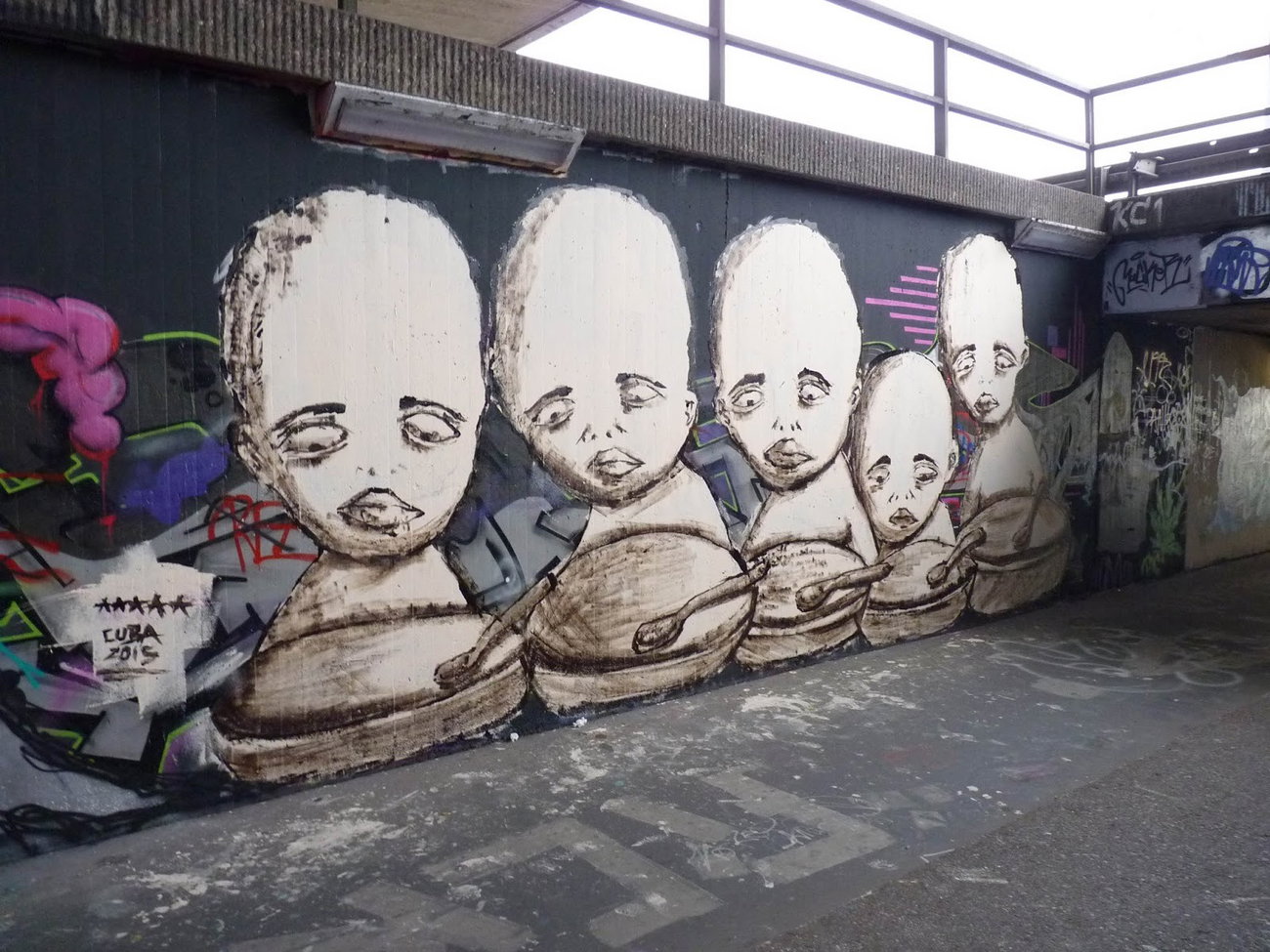Graffiti Wall - Photo by DKO - dko, ratwegskreisel, ffm