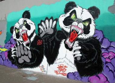 Graffiti Wall - Photo by DKO - dko, ffm, ratwegskreisel
