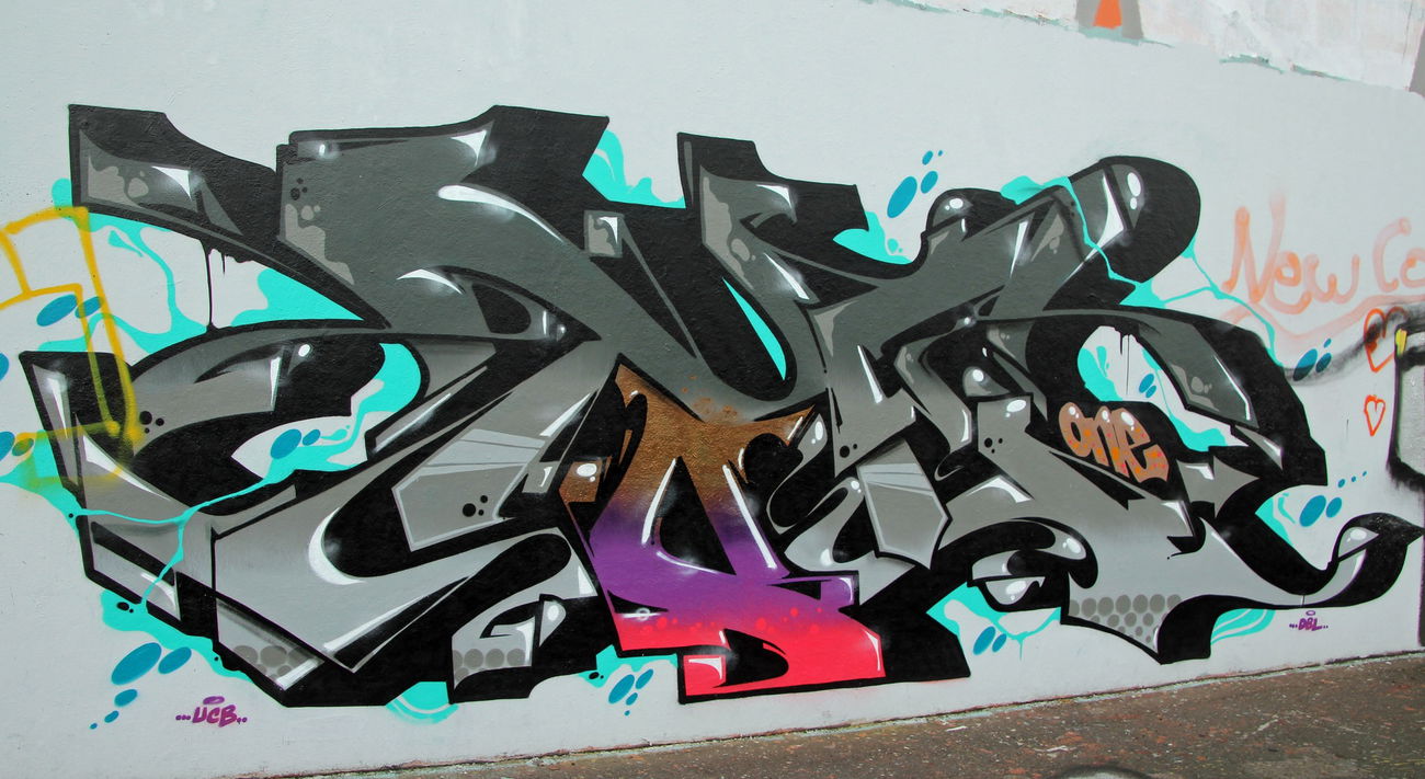 Graffiti Wall - Photo by DKO - dko, ffm, frankfurt