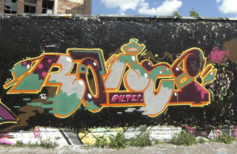 Graffiti Wall - Photo by DKO - dko, erfurt, wof
