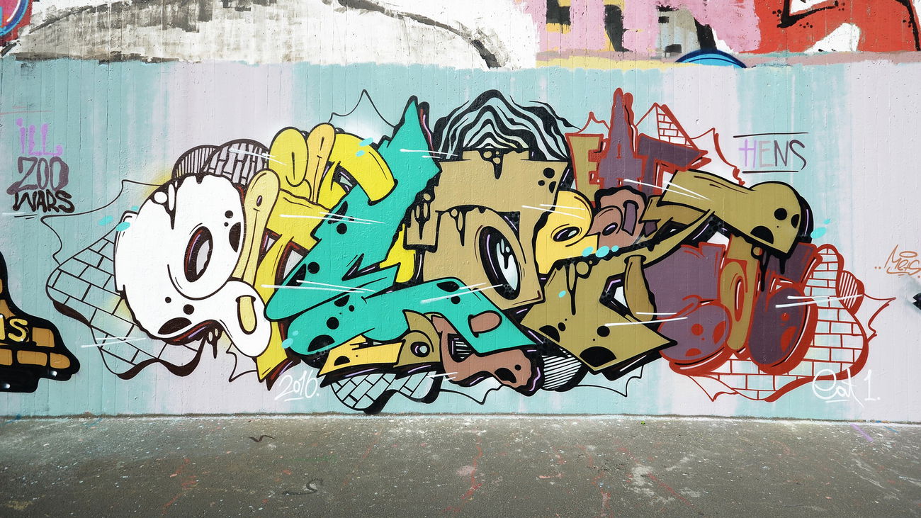 Graffiti Wall - Photo by DKO - ffm, rtwgkrsl, wof
