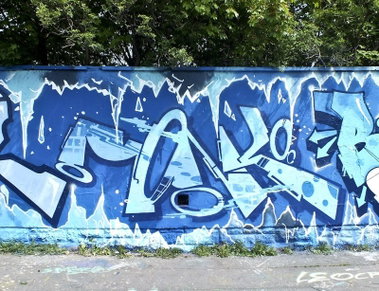 Graffiti Wall - Photo by DKO - DKO, Erfurt, WOF
