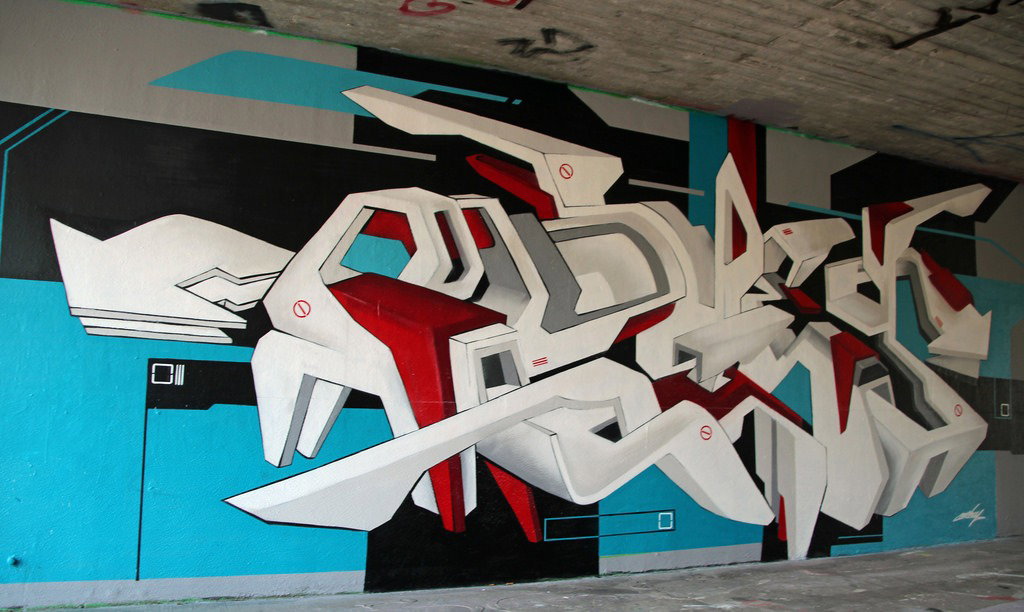 Graffiti Wall - Photo by DKO - dko, ffm, frankfurt