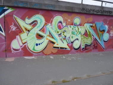 Graffiti Wall - Photo by DKO - dko, ratwegskreisel, ffm