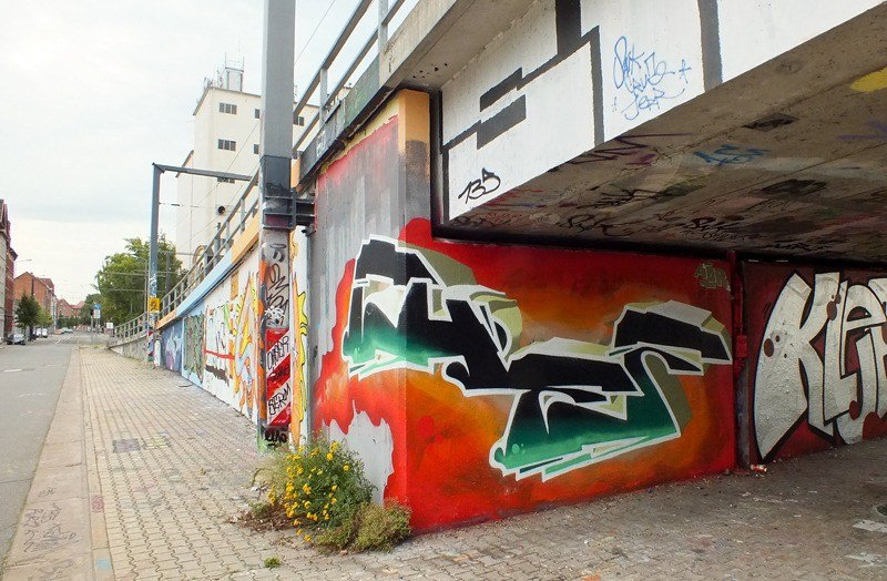 Graffiti Wall - Photo by DKO - dko, erfurt, wof