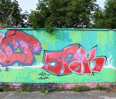 Graffiti Wall - Photo by DKO - dko, erfurt, wof (2015)
