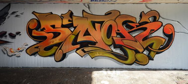 Graffiti Wall - Photo by DKO - dko, ffm, ratwegskreisel