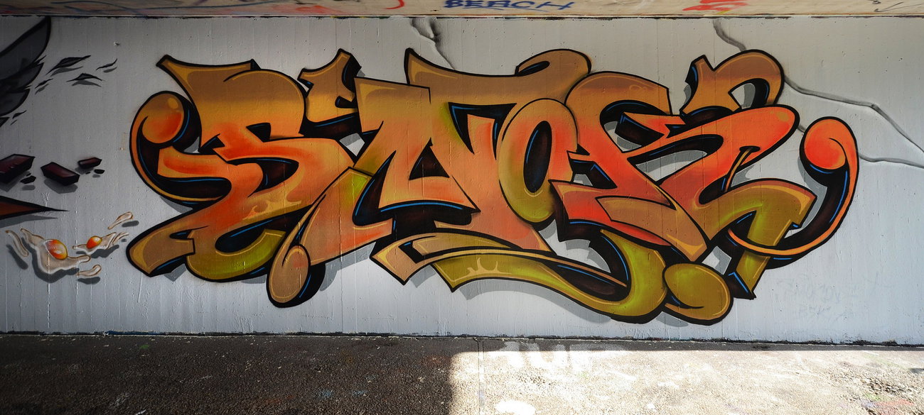 Graffiti Wall - Photo by DKO - dko, ffm, ratwegskreisel