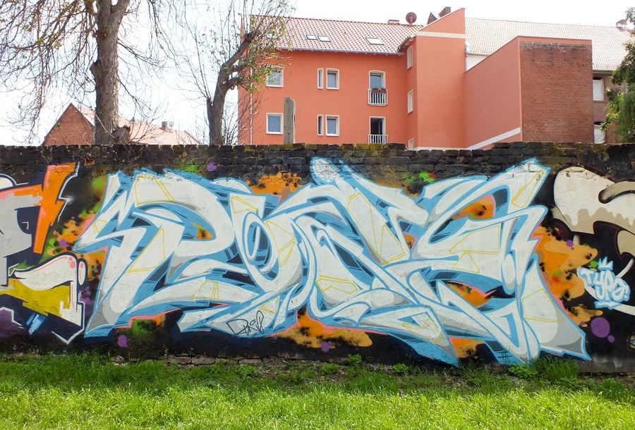 Graffiti Wall - Photo by DKO - erfurt, wof, graffiti