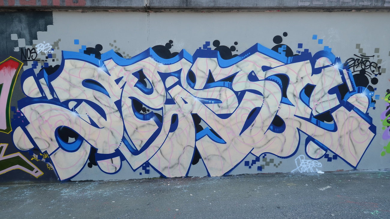 Graffiti Wall - Photo by DKO - dko, ffm, ratwegskeisel