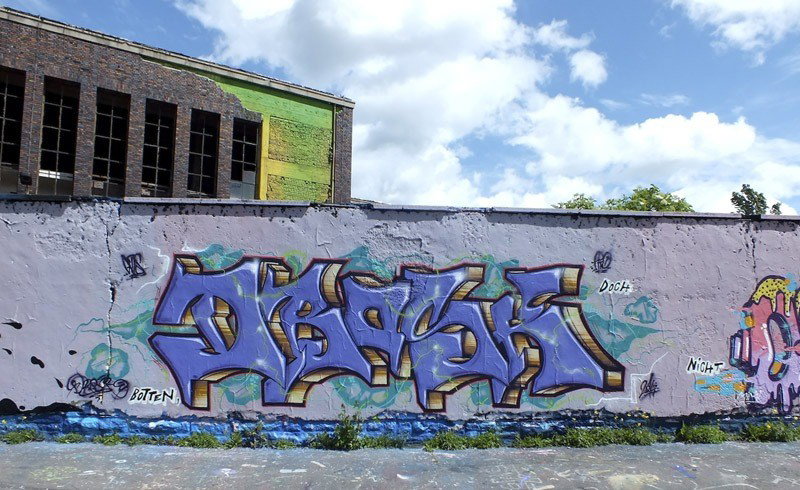 Graffiti Wall - Photo by DKO - dko, erfurt, wof