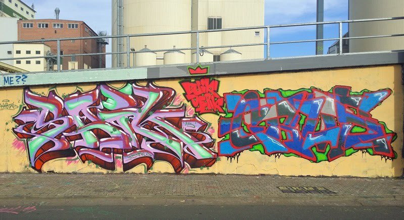 Graffiti Wall - Photo by DKO - dko, erfurt, saik