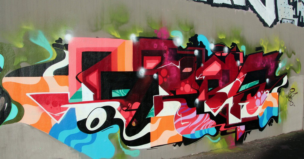 Graffiti Wall - Photo by DKO - dko, ffm, frankfurt