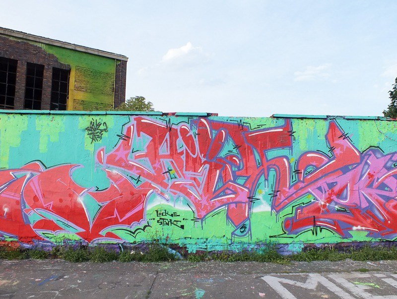 Graffiti Wall - Photo by DKO - dko, erfurt, wof (2015)