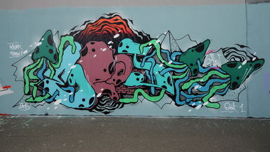 Graffiti Wall - Photo by DKO - dko, ffm, ratwegskeisel