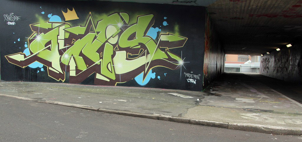Graffiti Wall - Photo by DKO - dko, ffm, ratwegskreisel