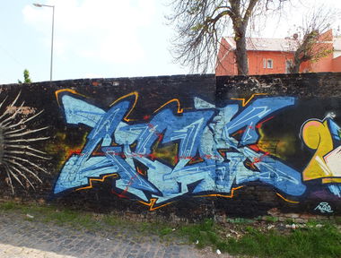 Graffiti Wall - Photo by DKO - erfurt, wof, graffiti