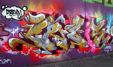 Graffiti Wall - Photo by DKO - dko, ffm, ratwegskreisel