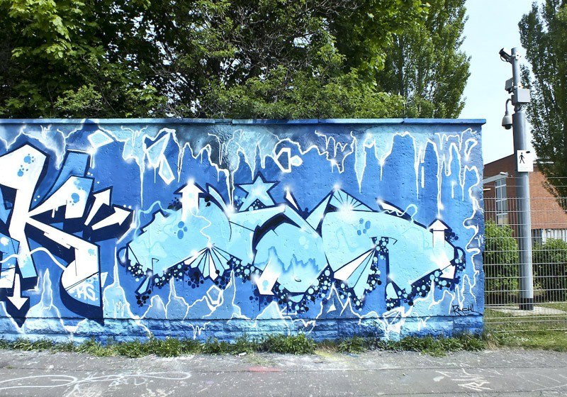 Graffiti Wall - Photo by DKO - DKO, Erfurt, WOF