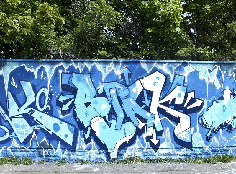 Graffiti Wall - Photo by DKO - DKO, Erfurt, WOF