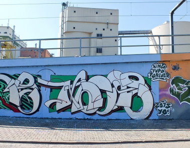 Graffiti Wall - Photo by DKO - dko, erfurt, wof