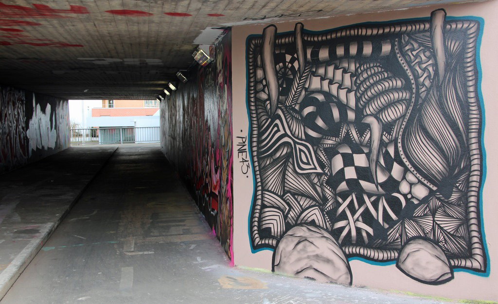Graffiti Wall - Photo by DKO - dko, ffm, frankfurt