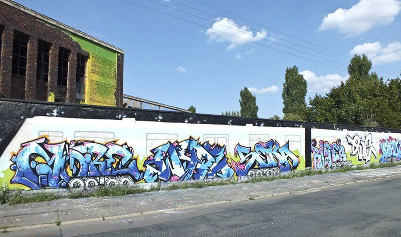Graffiti Wall - Photo by DKO - erfurt, dko, wof