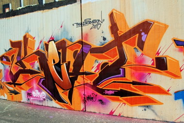 Graffiti Wall - Photo by DKO - dko, ffm, Ratswegkreisel