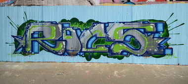 Graffiti Wall - Photo by DKO - dko, ffm, ratwegskeisel