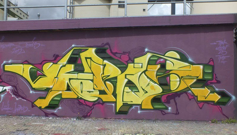 Graffiti Wall - Photo by DKO - dko, erfurt, wof