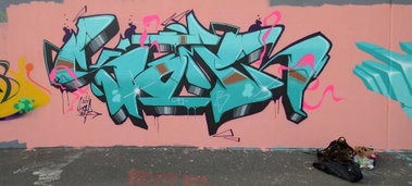 Graffiti Wall - Photo by DKO - dko, ffm, rwgskrl