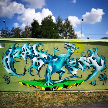 Graffiti Wall - Photo by DKVCREW - DKV, mazim (2018)