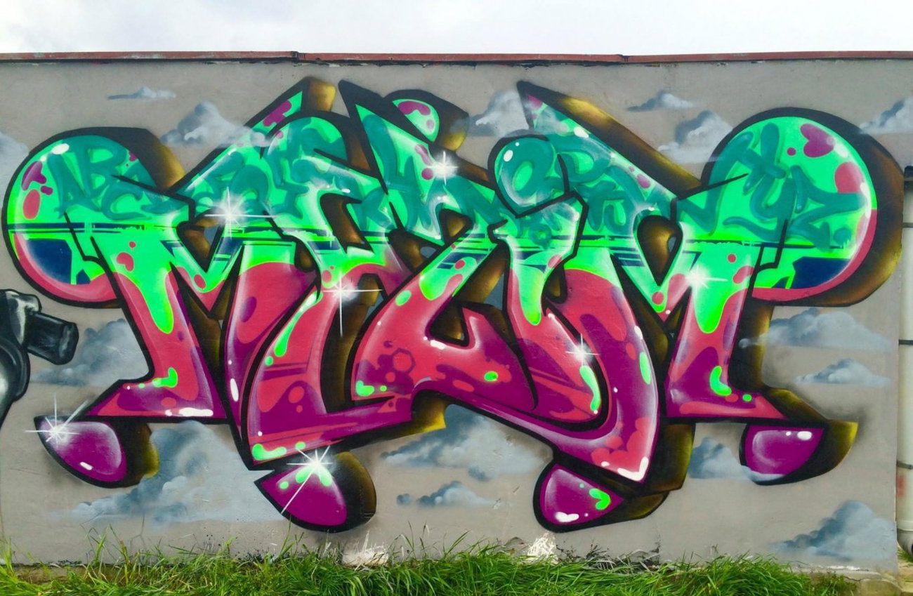 Graffiti Wall - Photo by DKVCREW - dkv, rap, hip (2015)