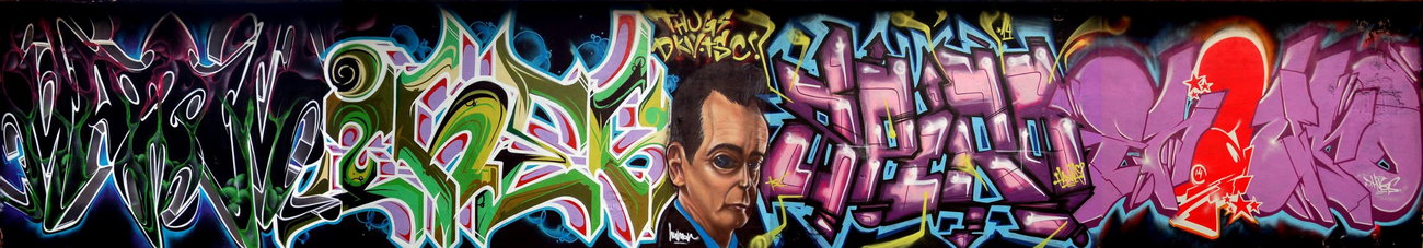 Graffiti Wall - Photo by DKVCREW - DKV, TSC, THUGS
