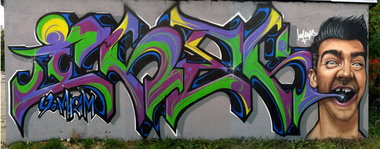 Graffiti Wall - Photo by DKVCREW - DKV